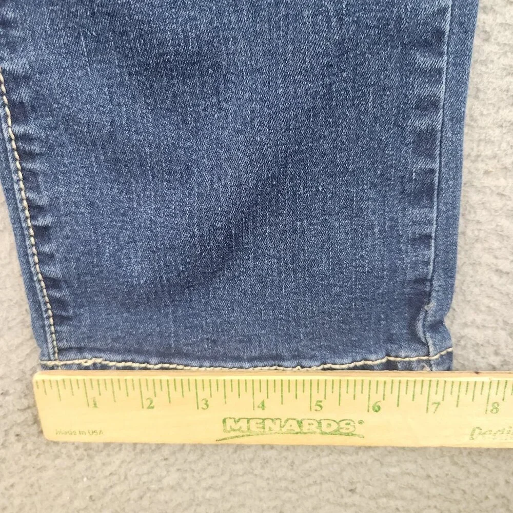 Hydraulic Jeans Womens/Jrs 7 Slim Boot Horseshoe Pocket Mid Rise Stretch Western